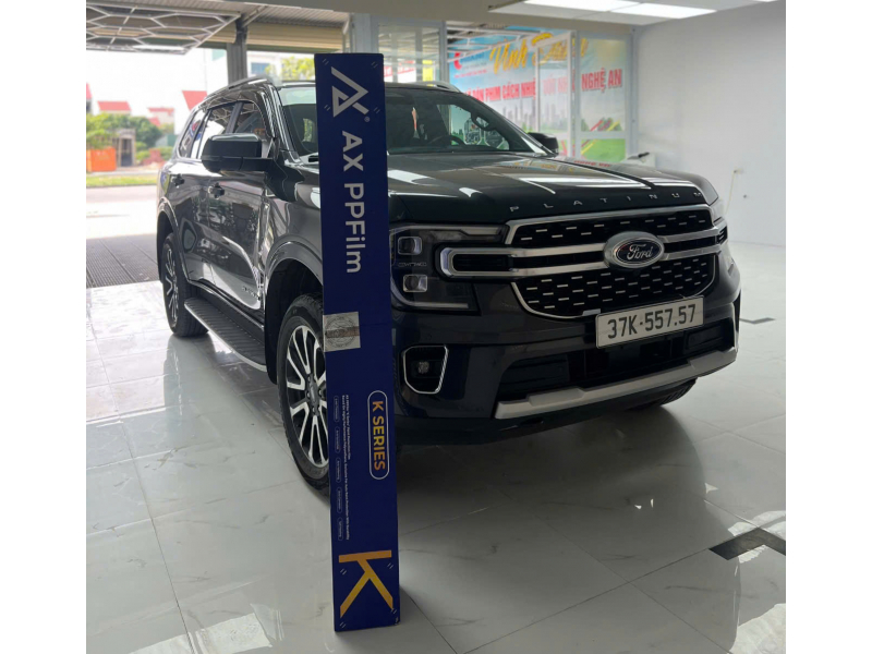 Thông tin bảo hành PPF K Series lắp đặt cho xe Everest